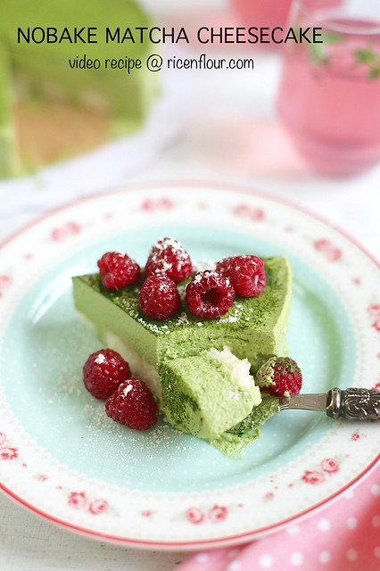 Cách làm bánh cheesecake trà xanh không lò nướng & Quà tặng từ Mini game