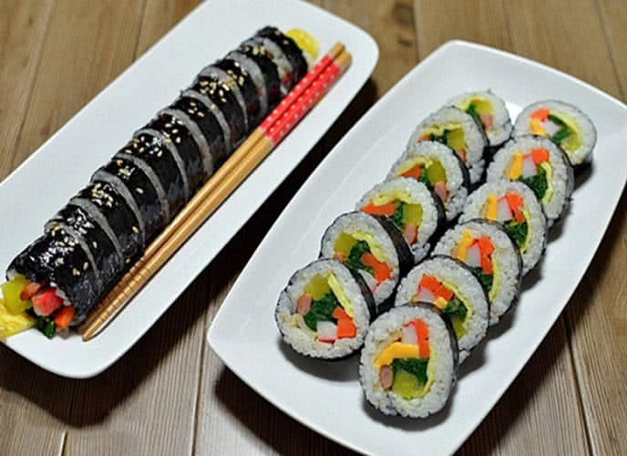 Cách làm kimbap ngon, KHÔNG tanh, KHÔNG bị rời nhân đơn giản