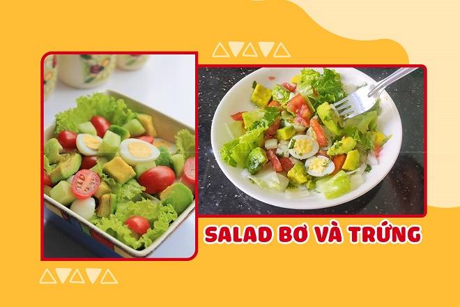 Cách làm salad bơ sốt mayonnaise ngon, ít béo, không lo tăng cân