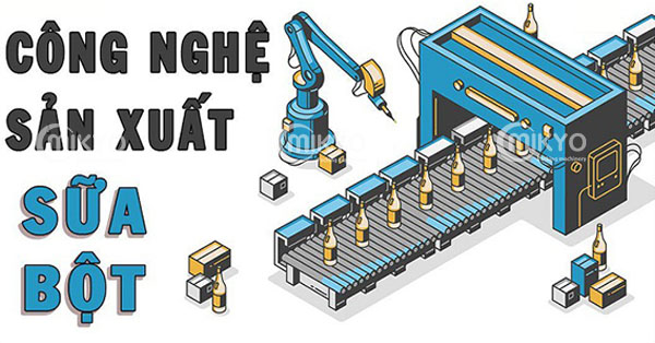 Quy Trình Chế Biến Sữa Bột Chuẩn Tiêu Chuẩn