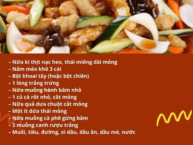 Làm thịt chiên sốt chua ngọt Tangsuyuk (탕수육) ngon đúng điệu