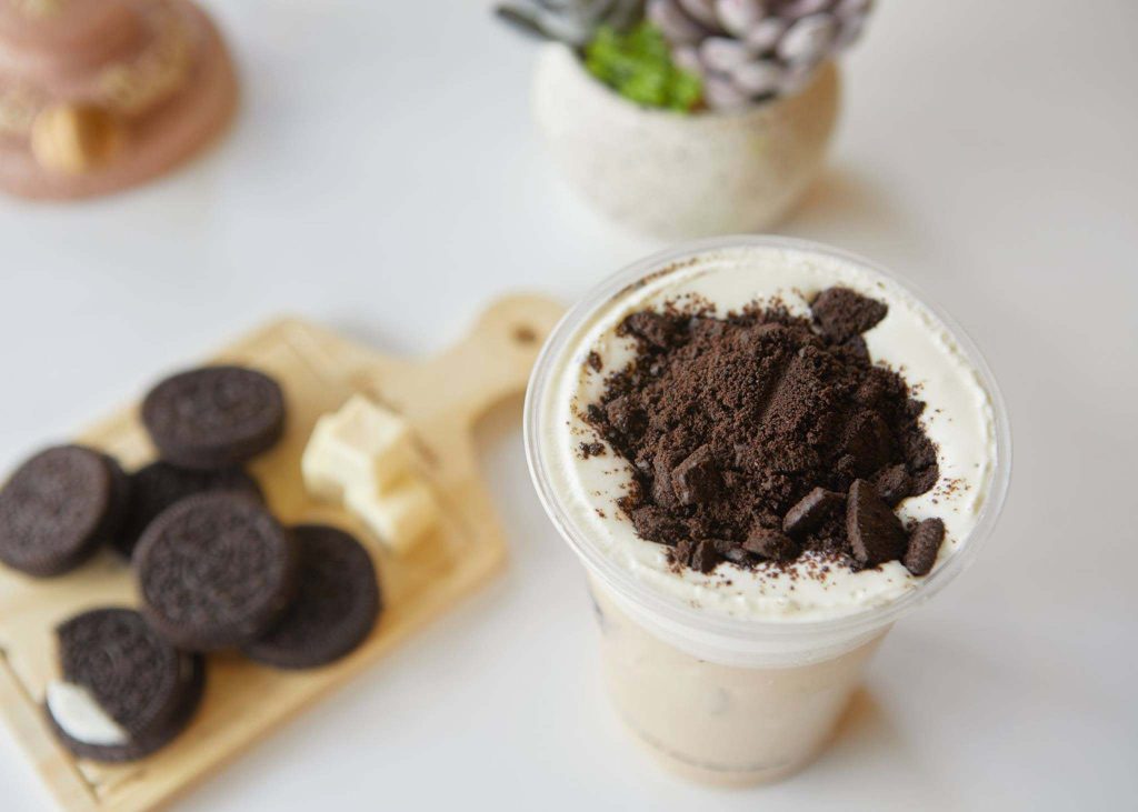 CÁCH LÀM TRÀ SỮA OREO CAKE CREAM NGON NGÂY NGẤT TẠI NHÀ