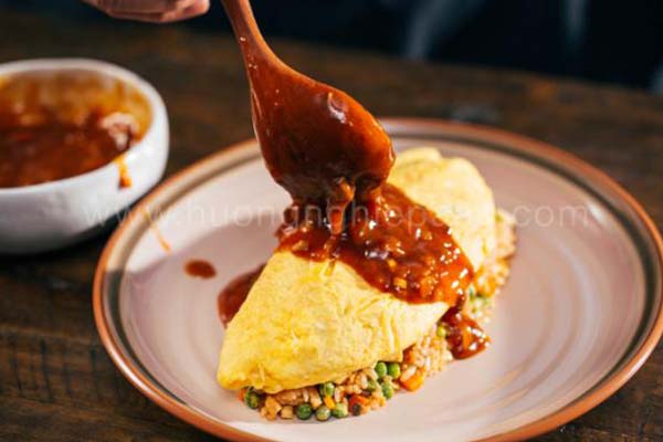 Học Cách Làm Cơm Chiên Trứng Omurice Vừa Béo Vừa Ngon